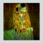 Tela Gustav Klimt Il Bacio