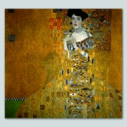 Tela Gustav Klimt Ritratto di Adele Bloch