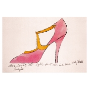 Andy Warhol - Scarpa rosa